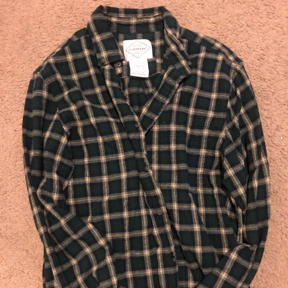 Green flannel